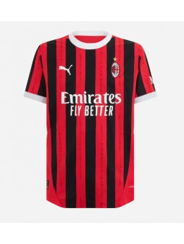 Muži Futbalové oblečenie AC Milan 2024-25 Krátky Rukáv - Domáci